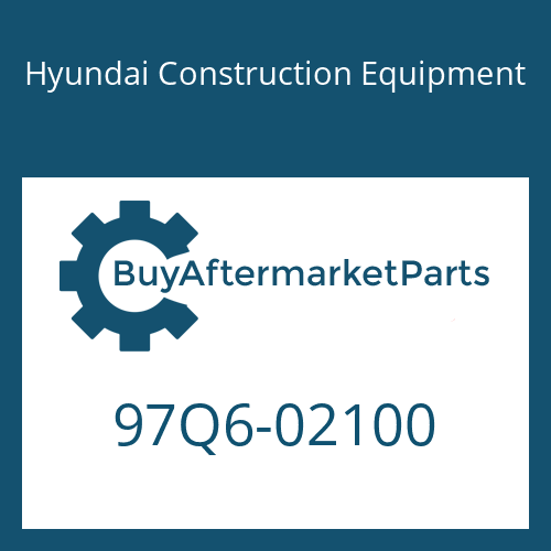 97Q6-02100 Hyundai Construction Equipment DECAL-LIFT CHART