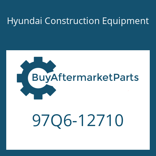 97Q6-12710 Hyundai Construction Equipment DECAL-SERVICE INSTRUCTION