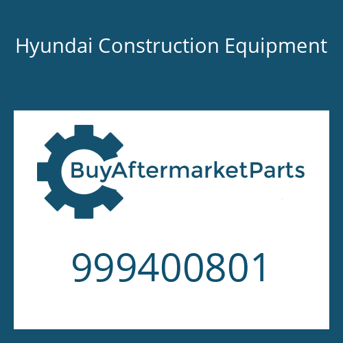 999400801 Hyundai Construction Equipment NUT-FLANGE