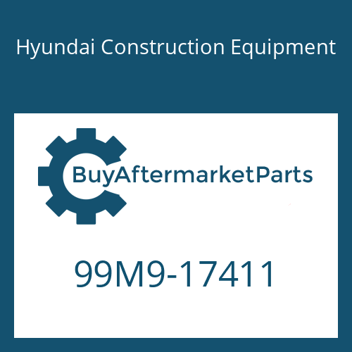 99M9-17411 Hyundai Construction Equipment DECAL-LIFT CHART