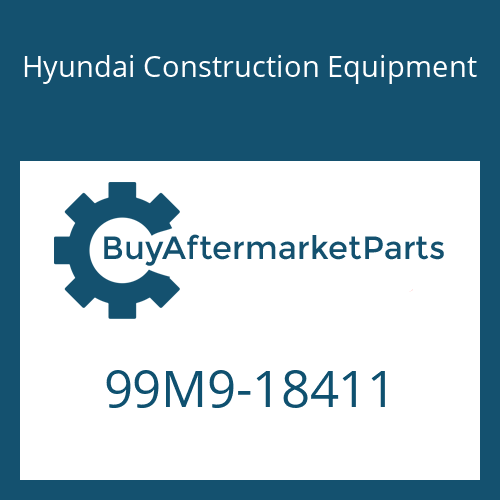 99M9-18411 Hyundai Construction Equipment DECAL-LIFT CHART