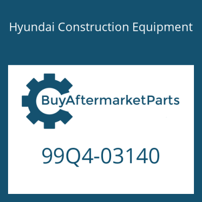 99Q4-03140 Hyundai Construction Equipment DECAL-LIFTING CHART