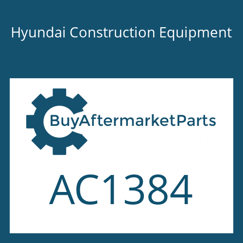 AC1384 Hyundai Construction Equipment GASKET