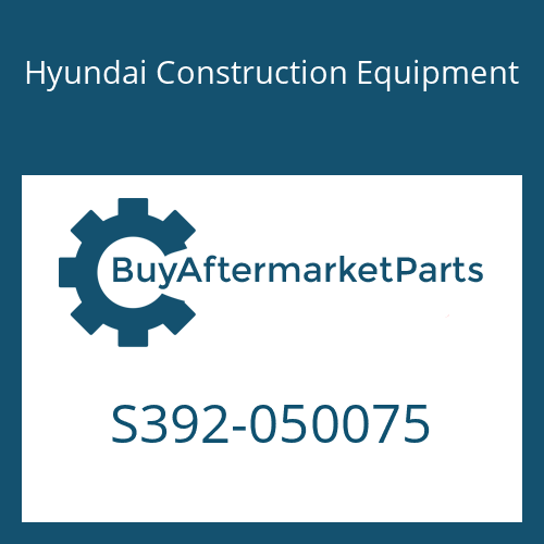 S392-050075 Hyundai Construction Equipment SHIM-ROUND 2.0