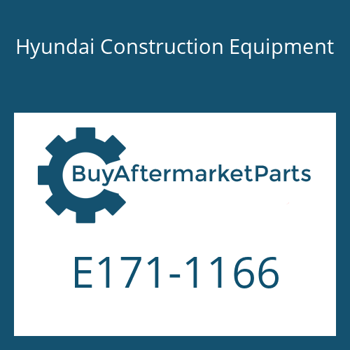 E171-1166 Hyundai Construction Equipment STRIP-WEATHER/METER