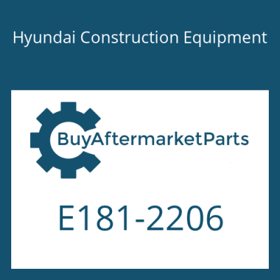 E181-2206 Hyundai Construction Equipment PIN-SPRING