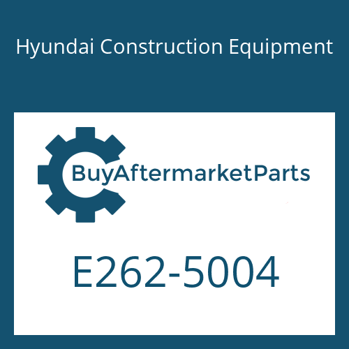 E262-5004 Hyundai Construction Equipment PIN-TOOTH