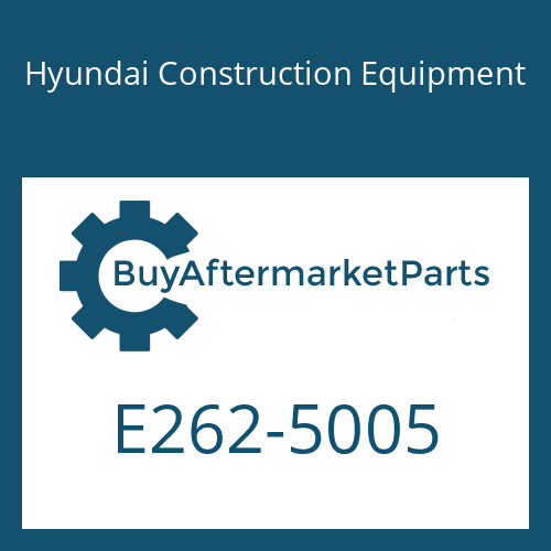 E262-5005 Hyundai Construction Equipment PIN-JOINT