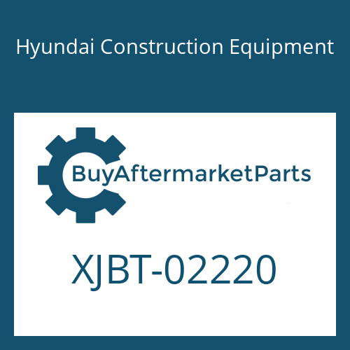 XJBT-02220 Hyundai Construction Equipment PLUG-FILLER