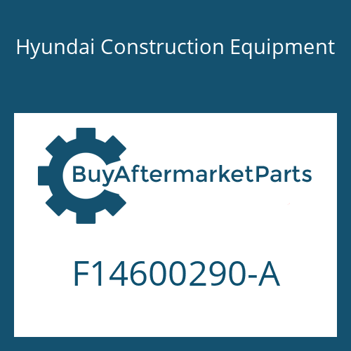 F14600290-A Hyundai Construction Equipment FILTER ASSY