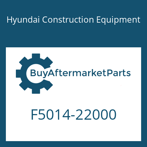 F5014-22000 Hyundai Construction Equipment CAP,SEALING