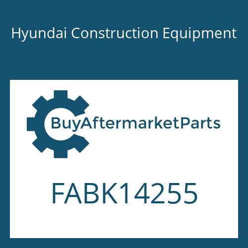 FABK14255 Hyundai Construction Equipment BOLT