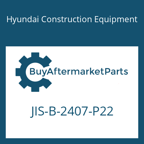 JIS-B-2407-P22 Hyundai Construction Equipment RING-BACK UP