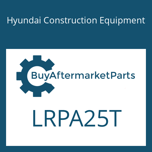 LRPA25T Hyundai Construction Equipment RING-LOCKING