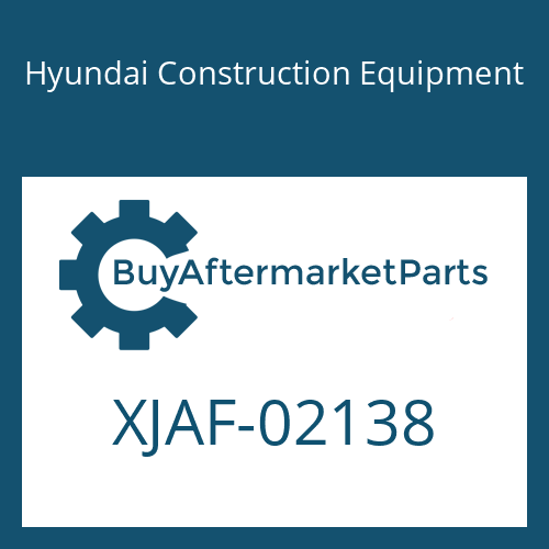 XJAF-02138 Hyundai Construction Equipment FILTER-FUEL