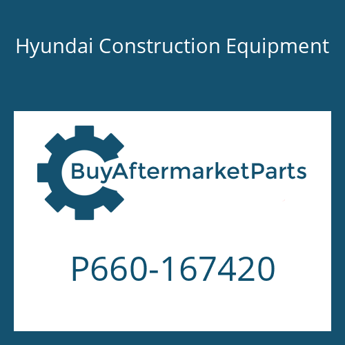 P660-167420 Hyundai Construction Equipment HOSE ASSY-THD 90 FLG