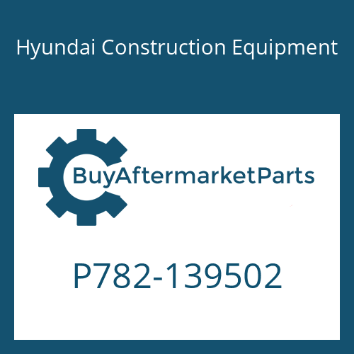 P782-139502 Hyundai Construction Equipment SEAL(A-TYPE METER)
