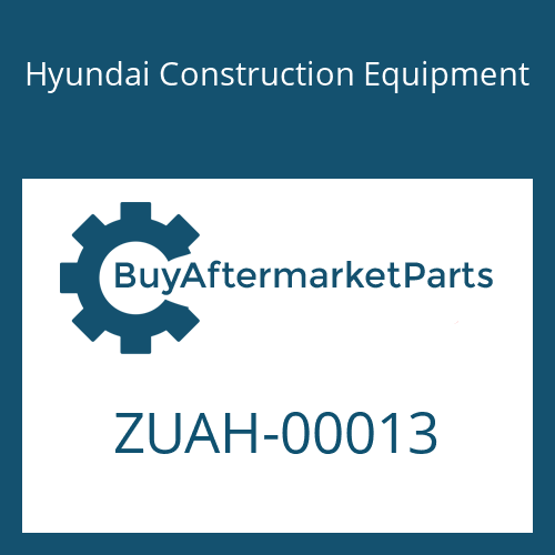 ZUAH-00013 Hyundai Construction Equipment O-RING