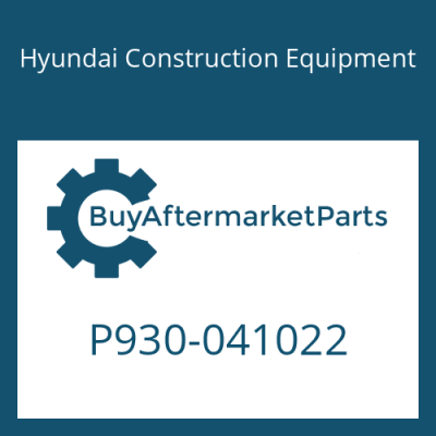 P930-041022 Hyundai Construction Equipment HOSE ASSY-ORFS&THD