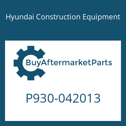 P930-042013 Hyundai Construction Equipment HOSE ASSY-ORFS&THD