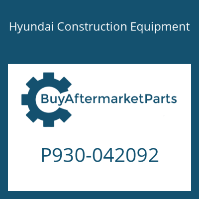 P930-042092 Hyundai Construction Equipment HOSE ASSY-ORFS&THD