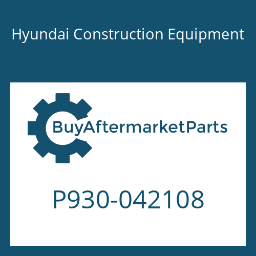 P930-042108 Hyundai Construction Equipment HOSE ASSY-ORFS&THD