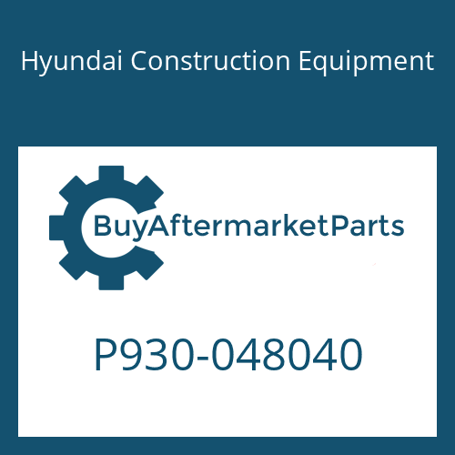 P930-048040 Hyundai Construction Equipment HOSE ASSY-ORFS&THD