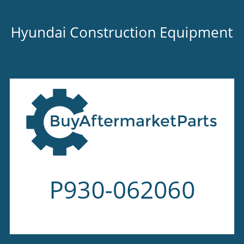 P930-062060 Hyundai Construction Equipment HOSE ASSY-ORFS&THD