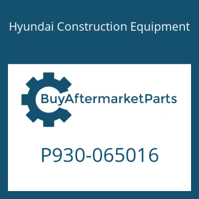 P930-065016 Hyundai Construction Equipment HOSE ASSY-ORFS&THD
