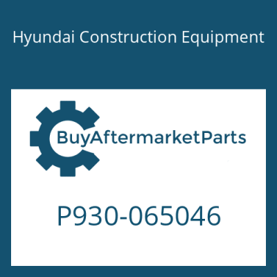 P930-065046 Hyundai Construction Equipment HOSE ASSY-ORFS&THD