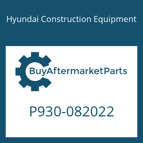 P930-082022 Hyundai Construction Equipment HOSE ASSY-ORFS&THD