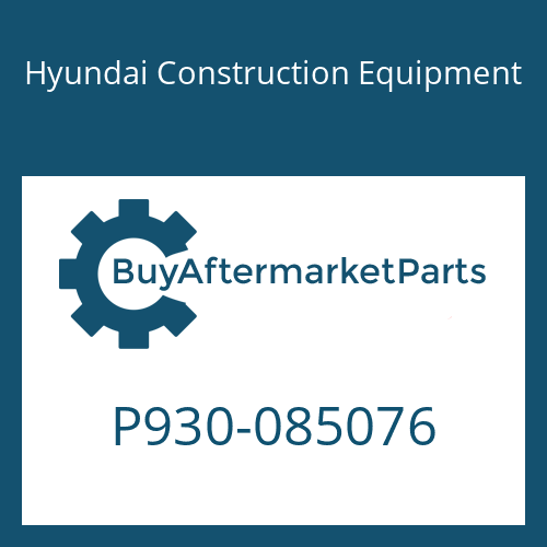 P930-085076 Hyundai Construction Equipment HOSE ASSY-ORFS,THD(0X90)