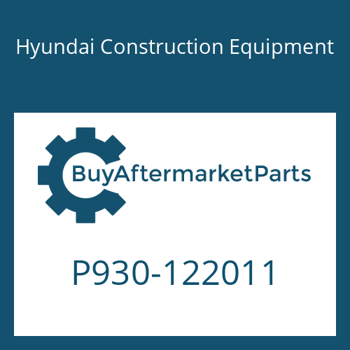 P930-122011 Hyundai Construction Equipment HOSE ASSY-ORFS&THD
