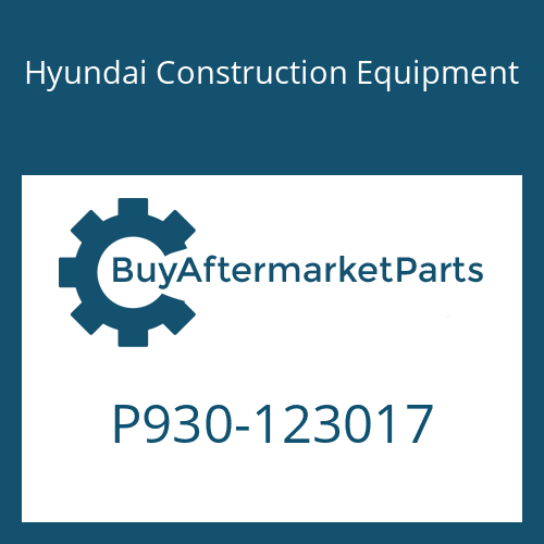 P930-123017 Hyundai Construction Equipment HOSE ASSY-ORFS&THD