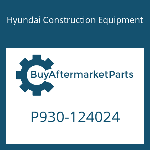 P930-124024 Hyundai Construction Equipment HOSE ASSY-ORFS&THD