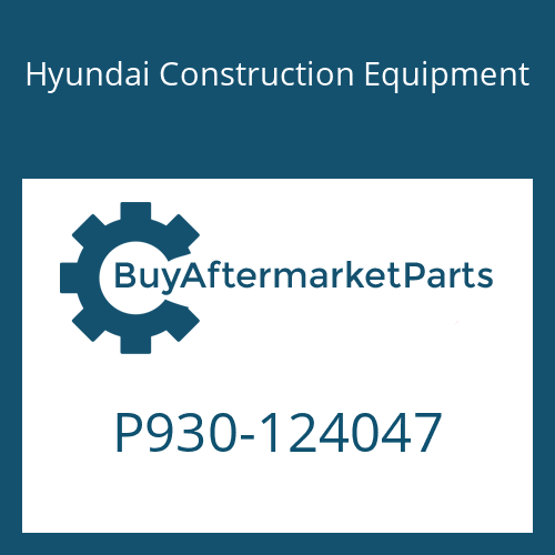 P930-124047 Hyundai Construction Equipment HOSE ASSY-ORFS&THD