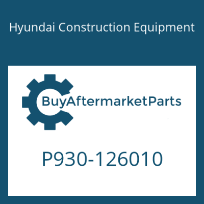 P930-126010 Hyundai Construction Equipment HOSE ASSY-ORFS&THD