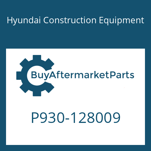 P930-128009 Hyundai Construction Equipment HOSE ASSY