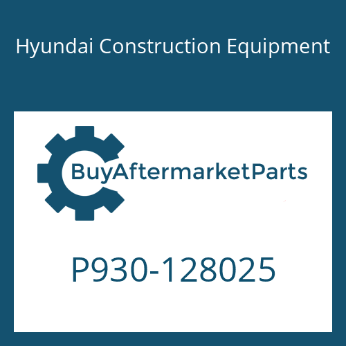 P930-128025 Hyundai Construction Equipment HOSE ASSY-ORFS&THD