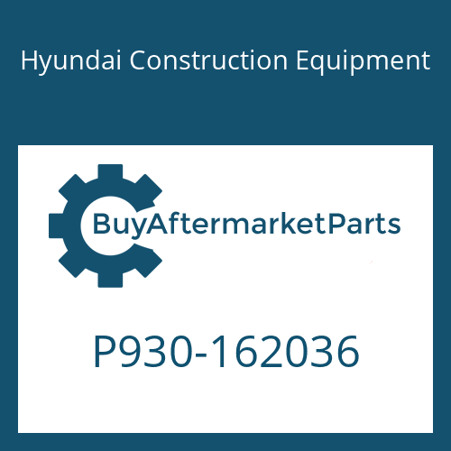 P930-162036 Hyundai Construction Equipment HOSE ASSY-ORFS&THD