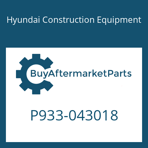 P933-043018 Hyundai Construction Equipment HOSE ASSY-ORFS,THD(0X90)