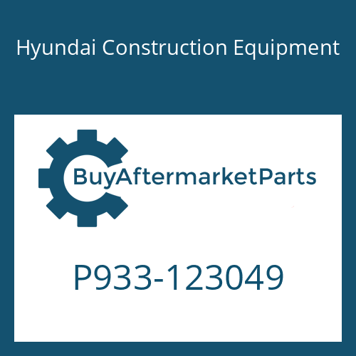 P933-123049 Hyundai Construction Equipment HOSE ASSY-ORFS&THD
