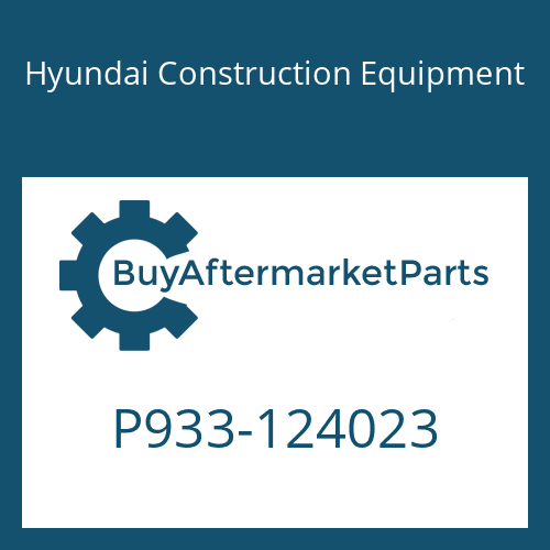 P933-124023 Hyundai Construction Equipment HOSE ASSY-ORFS&THD