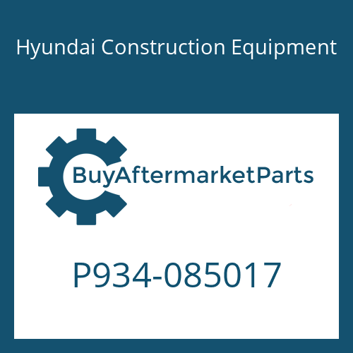 P934-085017 Hyundai Construction Equipment HOSE ASSY-ORFS&THD