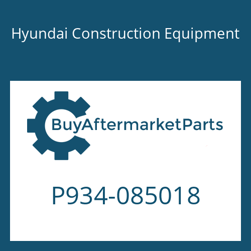 P934-085018 Hyundai Construction Equipment HOSE ASSY-ORFS&THD