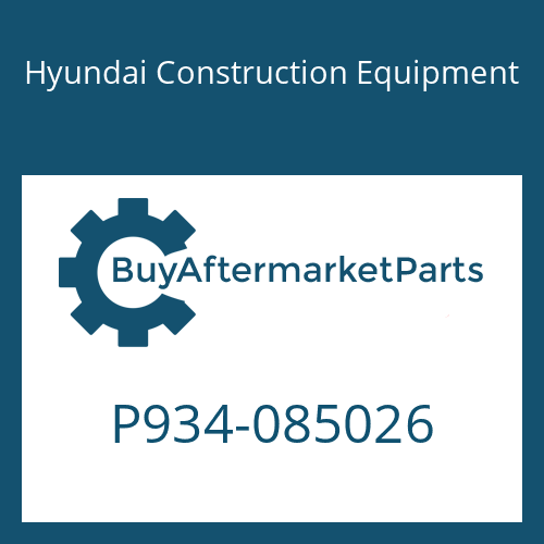 P934-085026 Hyundai Construction Equipment HOSE ASSY-ORFS&THD
