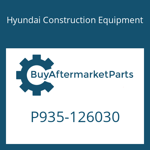 P935-126030 Hyundai Construction Equipment HOSE ASSY-ORFS&THD