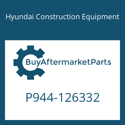 P944-126332 Hyundai Construction Equipment HOSE ASSY-THD,FLG(0X0)