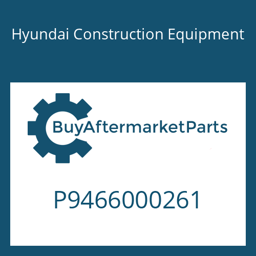 P9466000261 Hyundai Construction Equipment BUTTON COVER