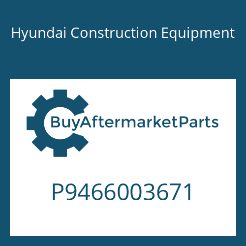 P9466003671 Hyundai Construction Equipment FORK-UPPER